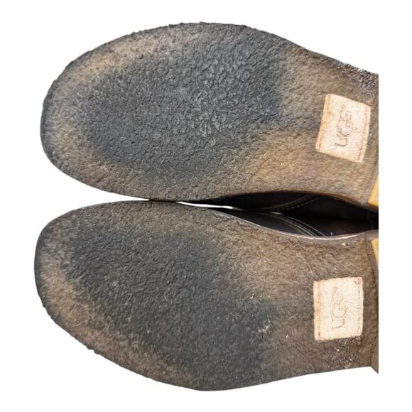 Ugg Leighton Desert Chukka Boot Men size 12 Brown Leather - Picture 8 of 8